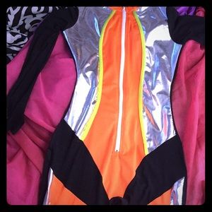 a semi long jumpsuit